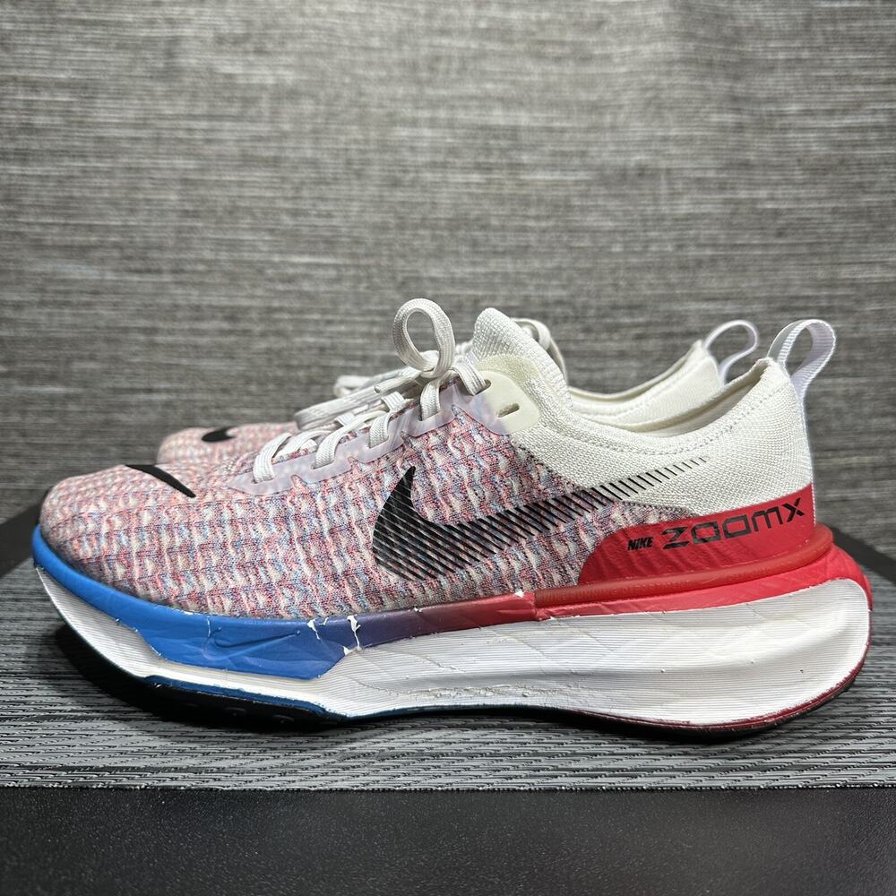 Nike ZoomX Invincible Run 3 Shoes Multicolor Lace Up FJ3889-100 Men’s Size 7.5